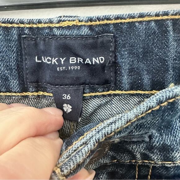 Lucky Brand Women’s Relaxed Cropped Jeans Size 36 - Picture 3 of 7